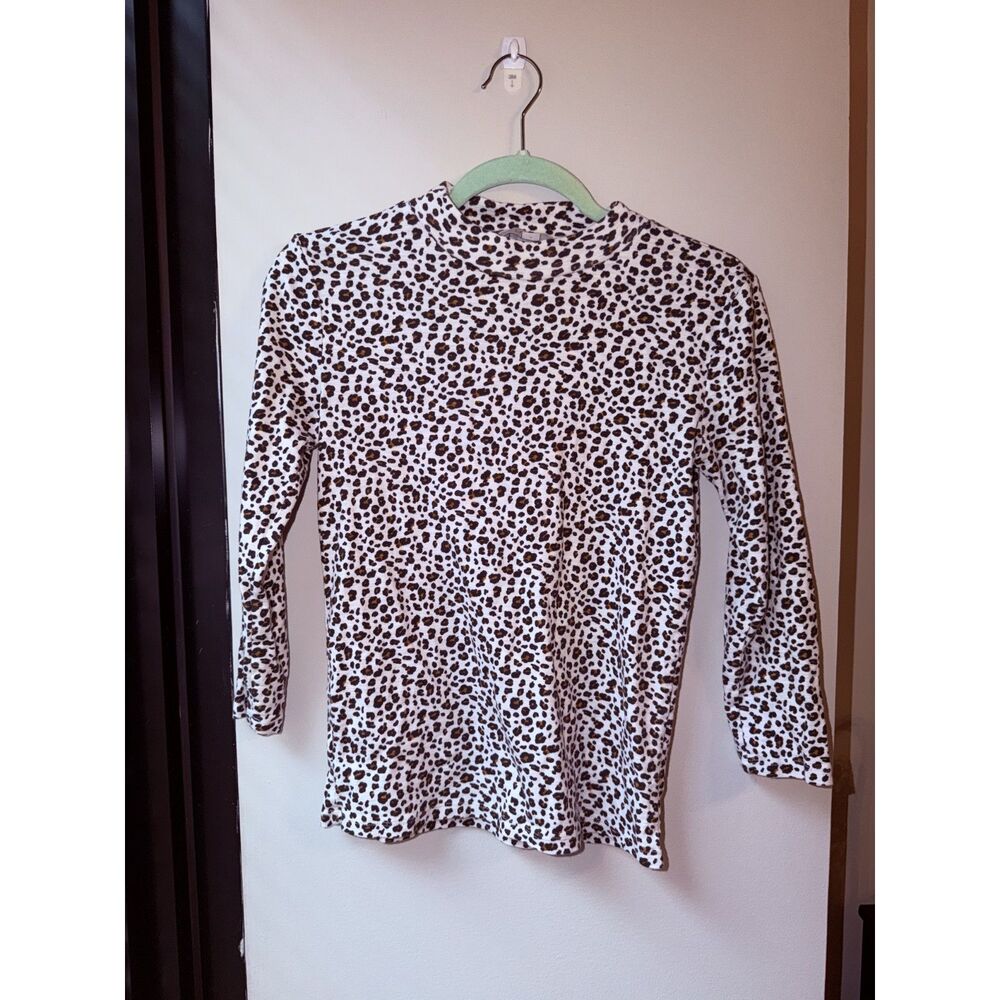 LOFT Cheetah Print Long Sleeve